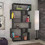 Megapap Karmato Βιβλιοθήκη 96x25.5x168.5cm GP037-0091,2