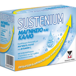 Menarini Hellas Sustenium Μαγνήσιο & Κάλιο 14 Φακελάκια