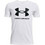 Under Armour Sportstyle Logo Παιδικό T-Shirt Κοντομάνικο Γκρι 1363282-014