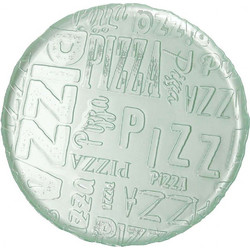 Πιατέλα Σερβιρίσματος Pizza 40573 34cm Aqua Brandani Γυαλί