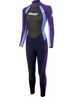 Aropec Finemesh Purple Γυναικεία Ολόσωμη Στολή Κατάδυσης Neoprene για Θαλάσσια Σπορ 2mm