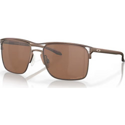 Oakley 6048 03 Ανδρικά Γυαλιά Ηλίου Τετράγωνα Μεταλλικά Καφέ με Καφέ Polarized Φακό