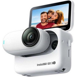 Insta360 GO 3S Standard Edition 64GB Action Camera 4K Ultra HD 360° Υποβρύχια με WiFi και Οθόνη 2.2" Λευκή