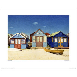 Pyramid International Αφίσα Margaret Heath - Three Beach Huts 40x50cm
