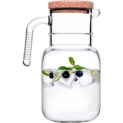 Κανάτα Hoop SP43783G1C Με Καπάκι 1500ML Clear-Natural Pasabahce Γυαλί