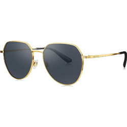 Bolon BL7073 C60 Γυναικεία Γυαλιά Ηλίου Aviator Μεταλλικά Χρυσά με Μαύρο Polarized Φακό
