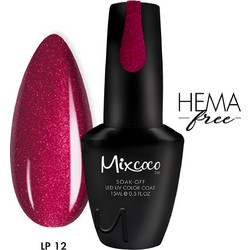Mixcoco LP-012 Glitter Ημιμόνιμο Βερνίκι Νυχιών 15ml