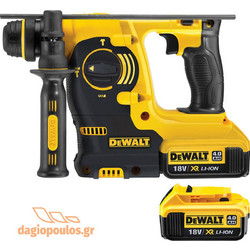 Dewalt DCH253M2 Κρουστικό Περιστροφικό Κατεδαφιστικό Πιστολέτο Μπαταρίας 18V με 2 Μπαταρίες και SDS Plus