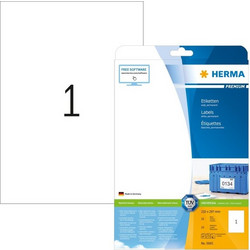 Herma Labels 210X297 25 Sheets DIN A4 25 pcs. 5065 (5065)