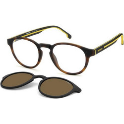 Carrera CA8066 0AMSP Σκελετός Γυαλιών Οράσεως με Clip-On Κοκάλινος Καφέ