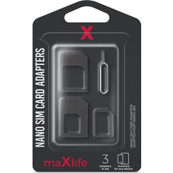 Maxlife Nano Sim Card Adapters