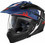 Nolan N70-2 X Bungee N-Com 38 Flat Black/Blue Κράνος Μηχανής