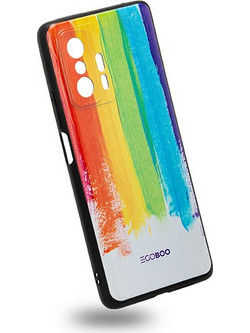 EGOBOO Rainbow Collection backcover for Xiaomi 11T, Painted soul