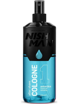 Nish Man 01 Antarctica After Shave Cologne 400ml