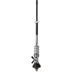 Albrecht Gamma II F Festmontage Schwarz Edelstahl Autoantenne (6725)