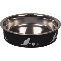 FEEDING BOWL CAT KENA BLACK 11,5CM160ML