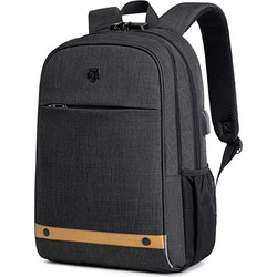 Golden Wolf GB00375 Αδιάβροχο Backpack Laptop 15.6" Black