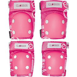 ΣΕΤ ΠΡΟΣΤΑΤΕΥΤΙΚΩΝ GLOBBER TODDLER PADS SHAPES FUCHSIA (529-006) 4 ΤΜΧ