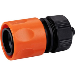 Black&Decker Ταχυσύνδεσμος για Λάστιχο 1/2" με διακόπτη για διακοπή νερού, διάμετρος 13mm - Black & Decker
