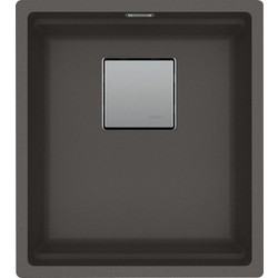 Franke Kubus 2 KNG 110-37 Υποκαθήμενος Νεροχύτης Γρανίτη Slate Grey 41x46cm
