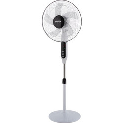 Crystal Home Air Comfort Control 40 Ανεμιστήρας Δαπέδου Ορθοστάτης με Tηλεχειριστήριο Μαύρος