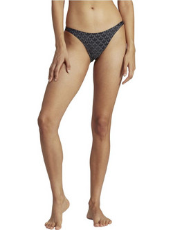 Adidas Originals Monogram s Αθλητικό Γυναικείο Μαγιό Bikini Bottom Μαύρο HS5400