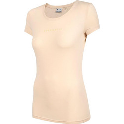 4F Γυναικείο Αθλητικό T-Shirt Nude H4L22-TSD029-83S