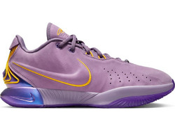 Nike LeBron 21 "Purple Rain" Ανδρικά Αθλητικά Παπούτσια για Μπάσκετ Μωβ FV2345-500