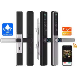 BMC Smart WiFi Κλειδαριά εξωτερικού χώρου IP66 με Κάμερα κωδικό, αποτύπωμα, RF κάρτα και App ιδανικό για Airbnb - BS95T