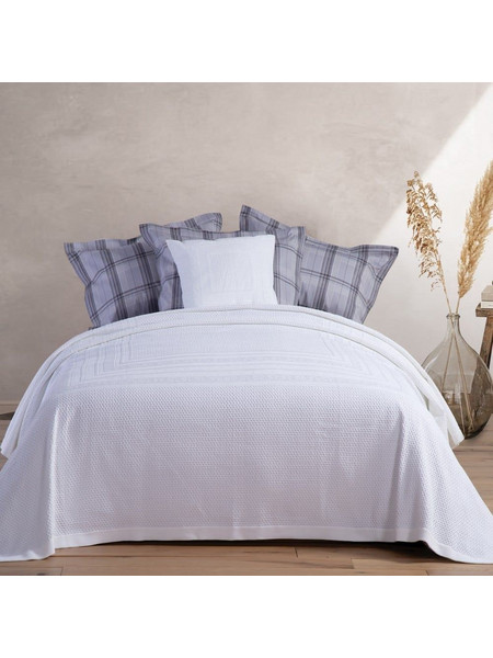 Κουβέρτα Bernard White Nef-Nef Υπέρδιπλo 230x250cm 100% Βαμβάκι