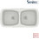 Sanitec Classic 319 Επικαθήμενος Νεροχύτης Γρανίτη Ματ Granite White 93x51cm