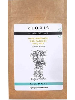 Kloris High Strenght CBD 50mg Patches Έμπλαστρα 14τμχ