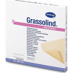 Hartmann Grassolind Γάζες με Αλοιφή 10x10cm 50τμχ