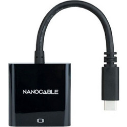 Αντάπτορας USB-C σε HDMI NANOCABLE 10.16.4102-BK Μαύρο 4K Ultra HD (1 μονάδα)