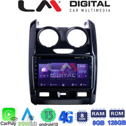 LM Digital ZT8158 Ηχοσύστημα Αυτοκινήτου με Οθόνη Αφής USB & GPS