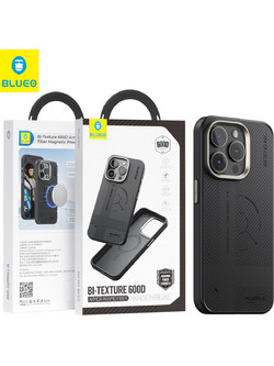 Θήκη Blueo Armor Aramid Fiber 600D Magnetic Apple iPhone 15 Pro - Black