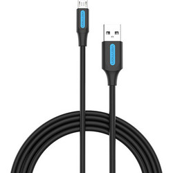Καλώδιο USB 2.0 A προς Micro USB Vention COLBG 3A 1,5m μαύρο