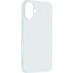 Liquid Silicone Case MagSafe for iPhone 16 Pro Max - white