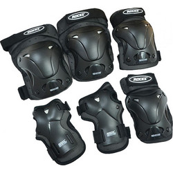 Roces Protector 301332 Σετ Προστατευτικών για Rollers Μαύρο