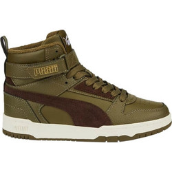 Puma RBD Game Wtr Παιδικά Sneakers Μποτάκια Χακί 388449-01