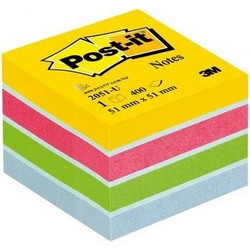 Exas 3M Χαρτάκια 2051U 51mmx51mm Ultra Αποχρώσεις (400φ) (076205102)