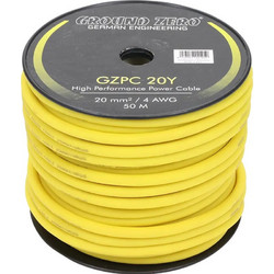 Ground Zero GZPC-20Y 1meter/1μετρο - 4 AWG