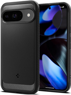 Spigen Rugged Armor Matte Black Θήκη (Google Pixel 9 / 9 Pro) (ACS07685)