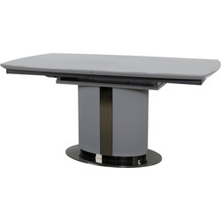 RAVENNA Επεκτεινόμενη Τραπεζαρία Anelise Grey Ceramic 220(160+60) x 90 x 76