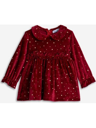 Βρεφικό φόρεμα for Funky Kids κορίτσι 6-24 μηνών 225-929101-1 Κόκκινο