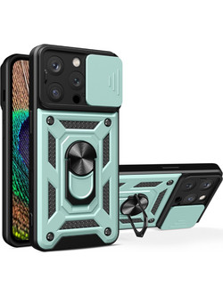 Techsuit CamShield Series - θήκη για Apple iPhone 16 Pro - Πράσινο
