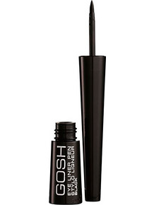 Gosh Slanted Pro Liner 002 Black Πινέλο Eyeliner 3ml