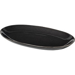 Πιατέλα Kεραμική Nordic Coal Oβάλ Broste Copenhagen (30 cm)