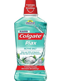Colgate Plax Sea Salt Στοματικό Διάλυμα Κατά της Πλάκας & της Περιοδοντίτιδας 500ml