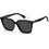 Polaroid Eyewear PLD6160/S 807/M9 Γυναικεία Γυαλιά Ηλίου Τετράγωνα Κοκάλινα Μαύρα με Μαύρο Polarized Καθρέπτη Φακό